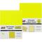 JAM Paper Neon Yellow Mailing Address Label Combo Set
